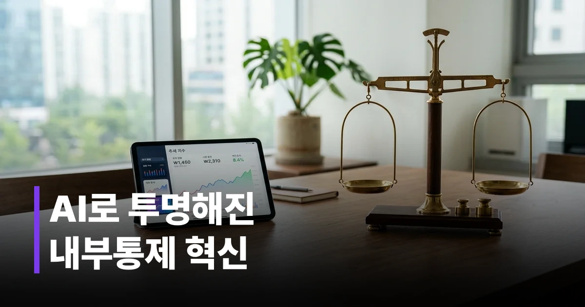 신한금융그룹 본사 전경과 SCoRE AI 시스템을 형상화한 이미지