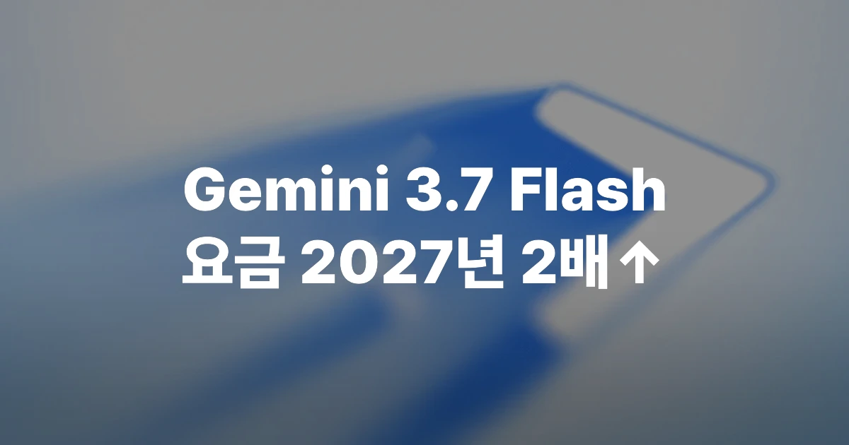 Gemini 3.7 Flash의 신경망 연산과 초고속 데이터 흐름을 표현한 그래픽 일러스트