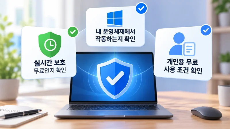 무료 백신을 고를 때 먼저 볼 기준